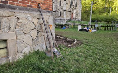 Předprázdninovka – brigáda na faře v Travné so 28. června