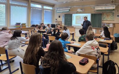 Jeseničtí sedmáci se ujali pramene U Vousáče